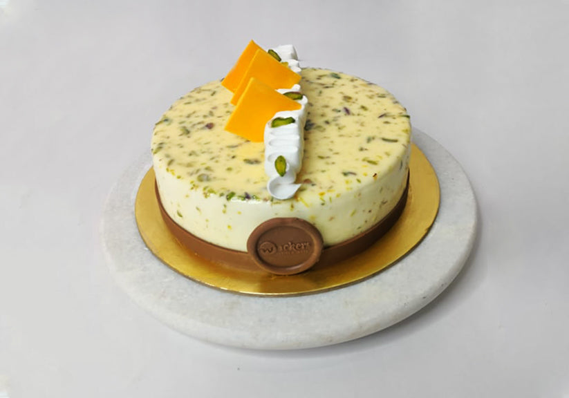 White Truffle Pistachio Cake