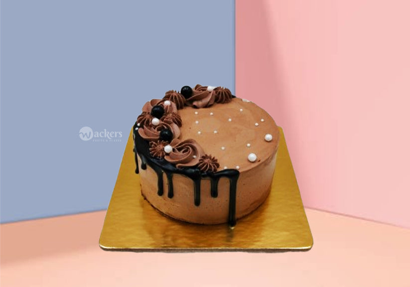 Round Chocolate Bento Cake