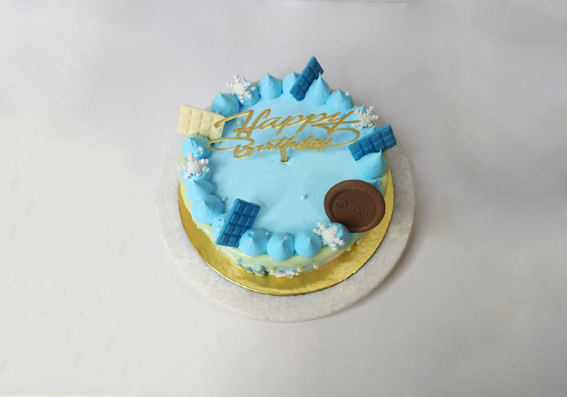 Frozen Theme Pineapple Cake