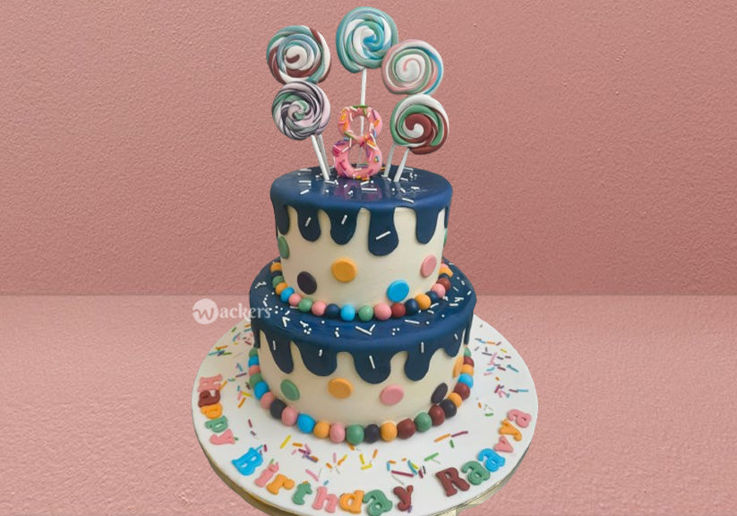 Candyland Tier Cake