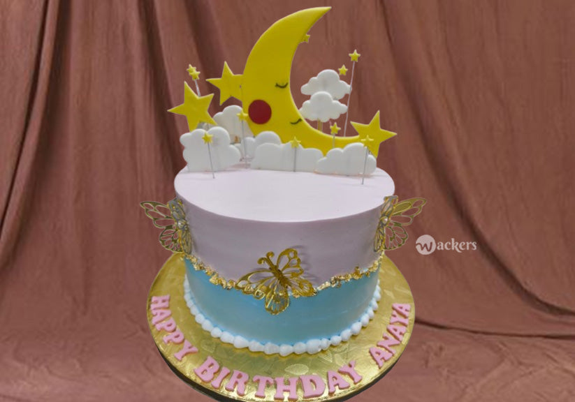 Dreamy Sky Delight Cake