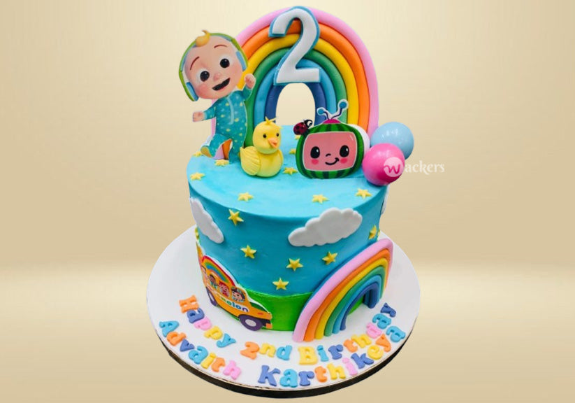 Cocomelon Funland Cake