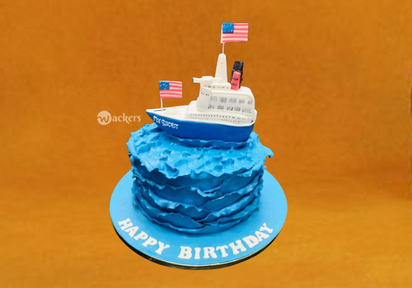 Sailing Ship Cake