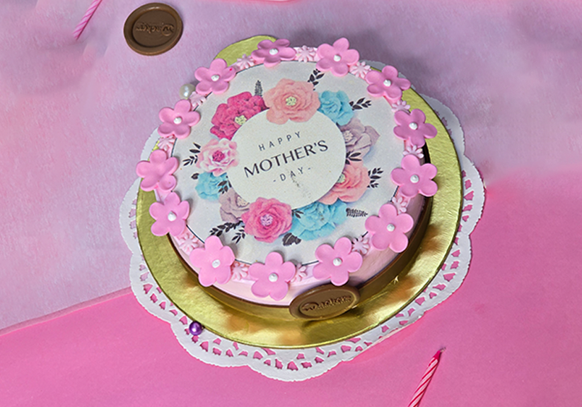 Mother's Day Pink Pineapple Cake