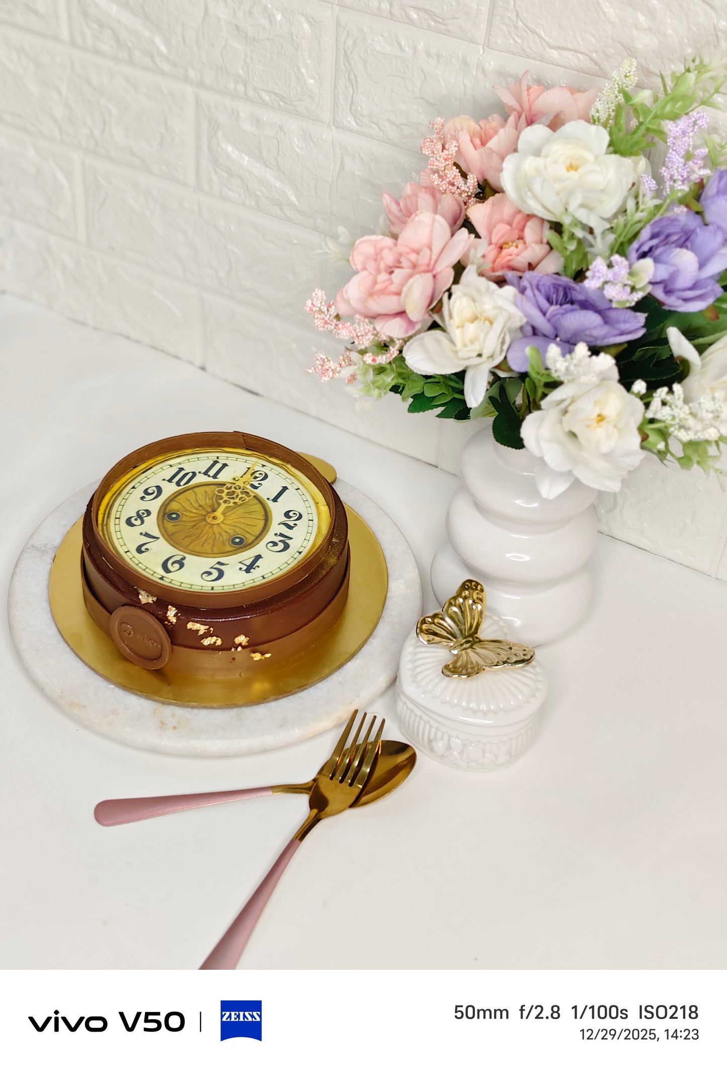 Chocolate truffle new year