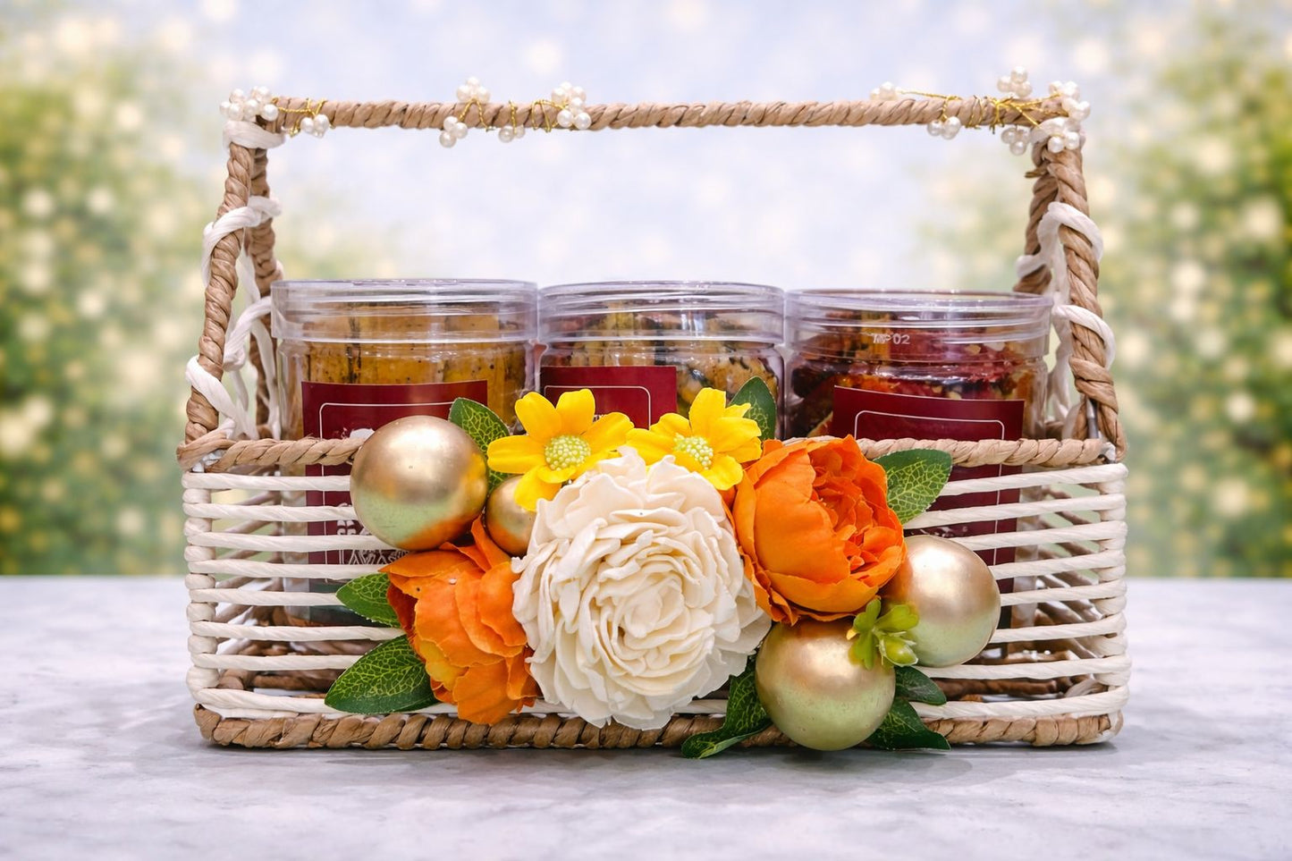 Floral Decorated Gift Hamper