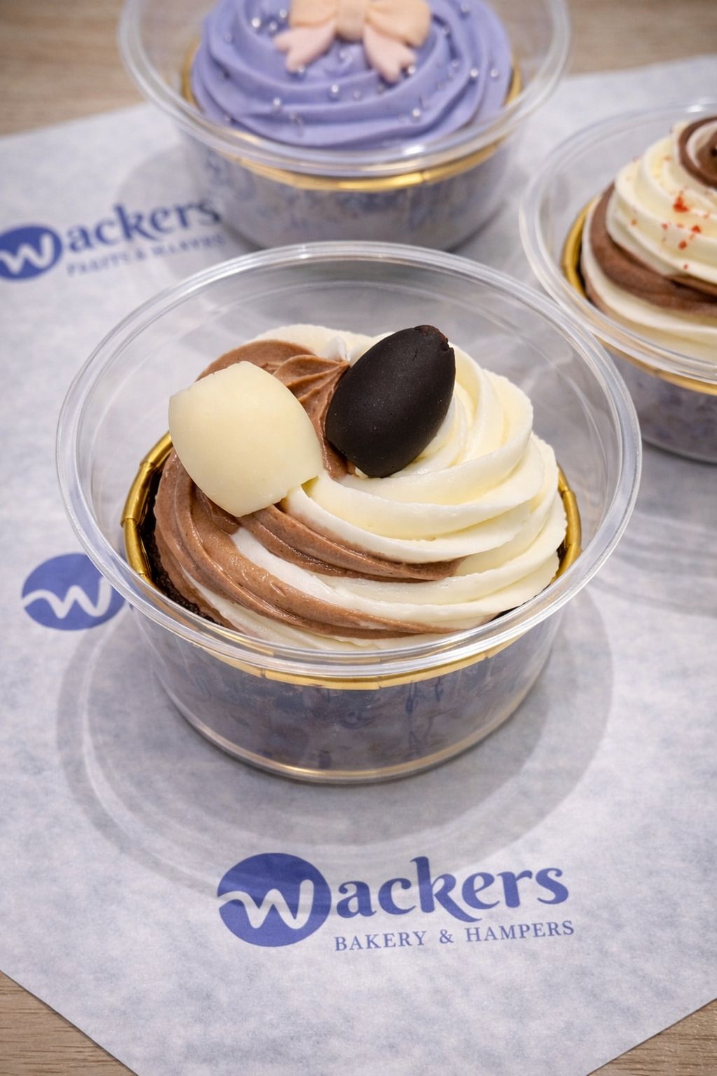 Choco vanila cup cake