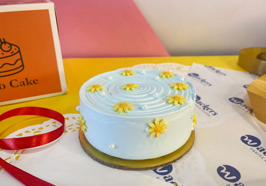 Flower  Bento Cake