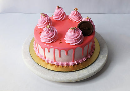 Pink Truffle Cake