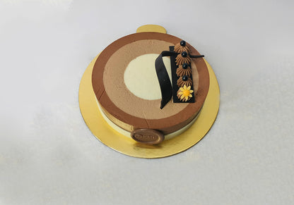 Trio Chocolate Mousse Cake