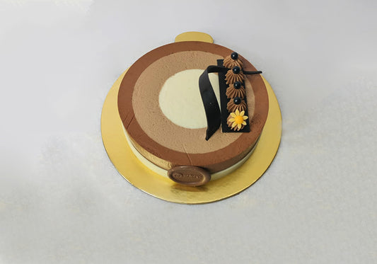 Trio Chocolate Mousse Cake