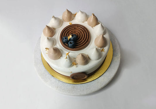 Chocolate Boston Cream Cake