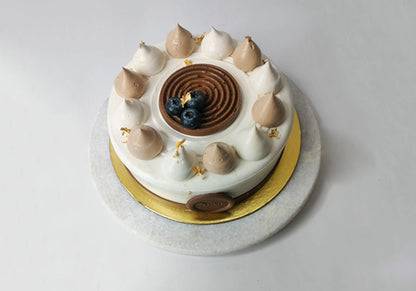 Chocolate Boston Cream Cake