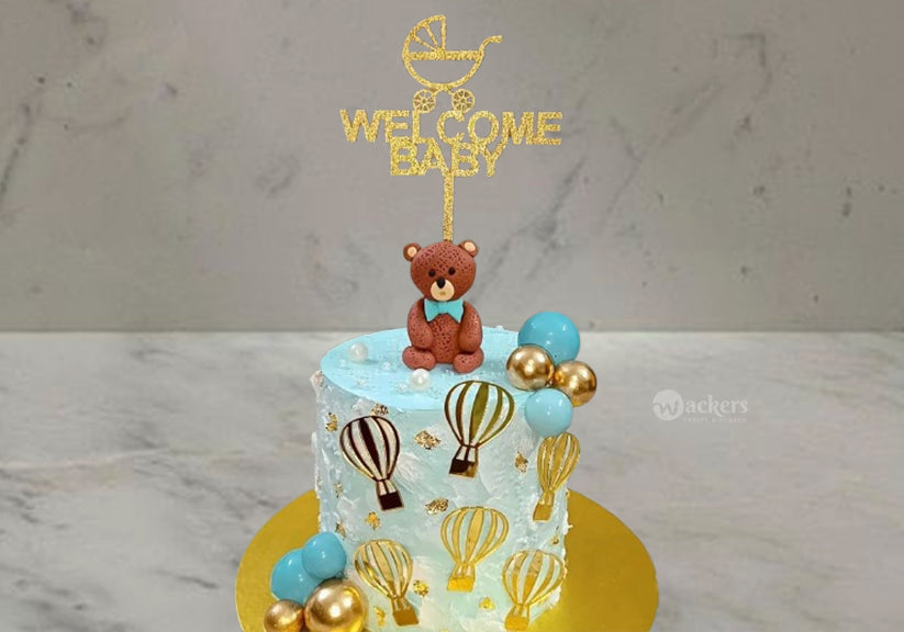 Baby Welcome  designer cake