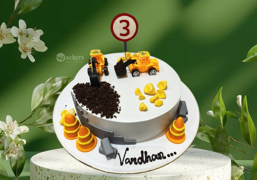 Under Construction Cake