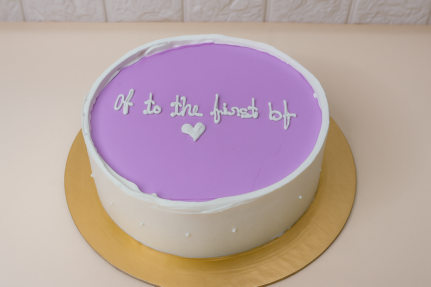 Lavender Love Chocolate Truffle Cake