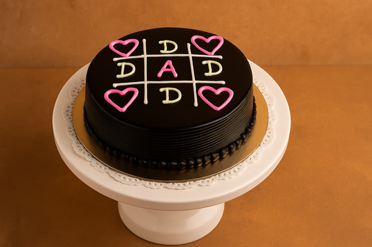 Father's Day Tic-Tac-Dad Cake