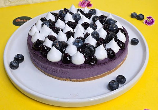 Blueberry Baked Cheesecake