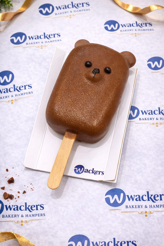 Dark chocolate popsicle