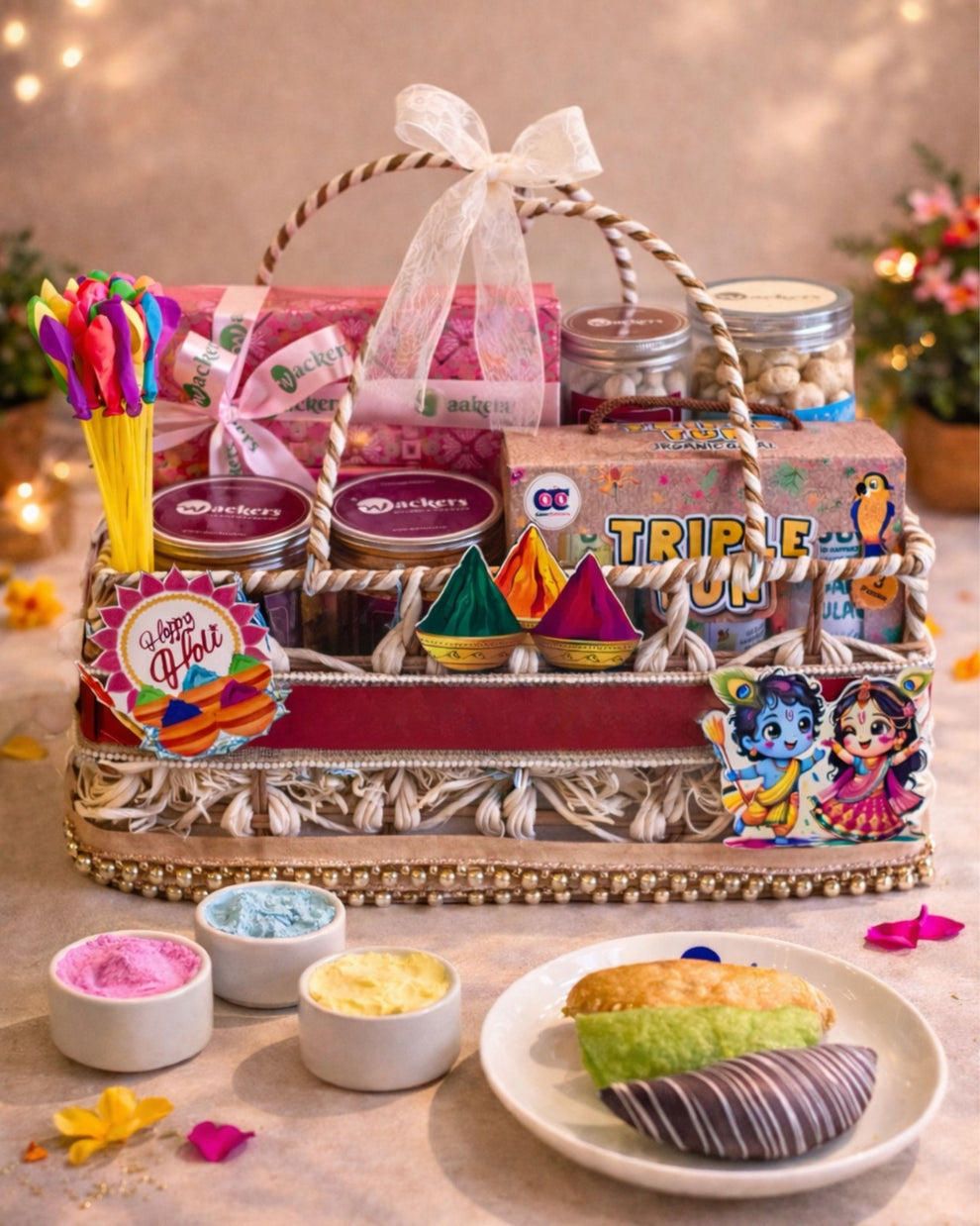 🌈 Royal Rangotsav Celebration Hamper 🌈 – Wackers