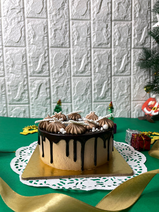 Christmas soft Truffle cake
