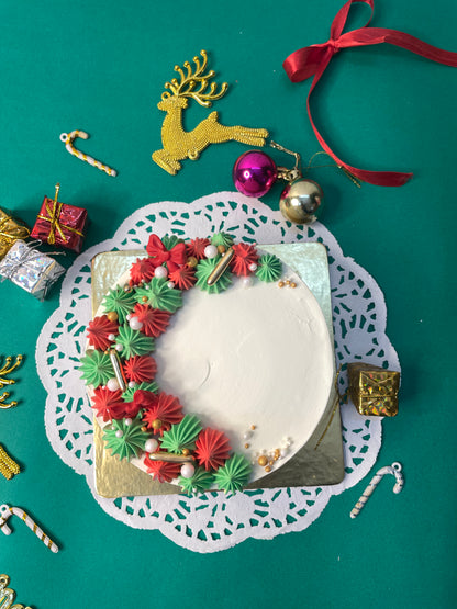 X-maas sepcial  Blueberry bento cake