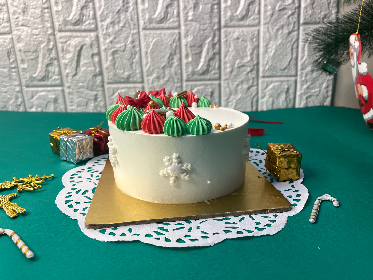 X-maas sepcial  Blueberry bento cake