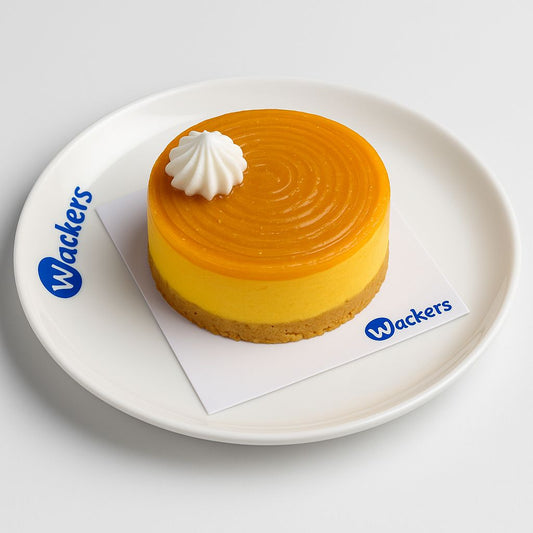 Mango baked cheese slice