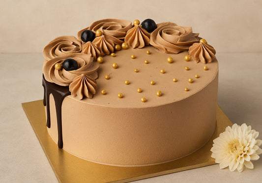 Round Soft Truffle Bento Cake
