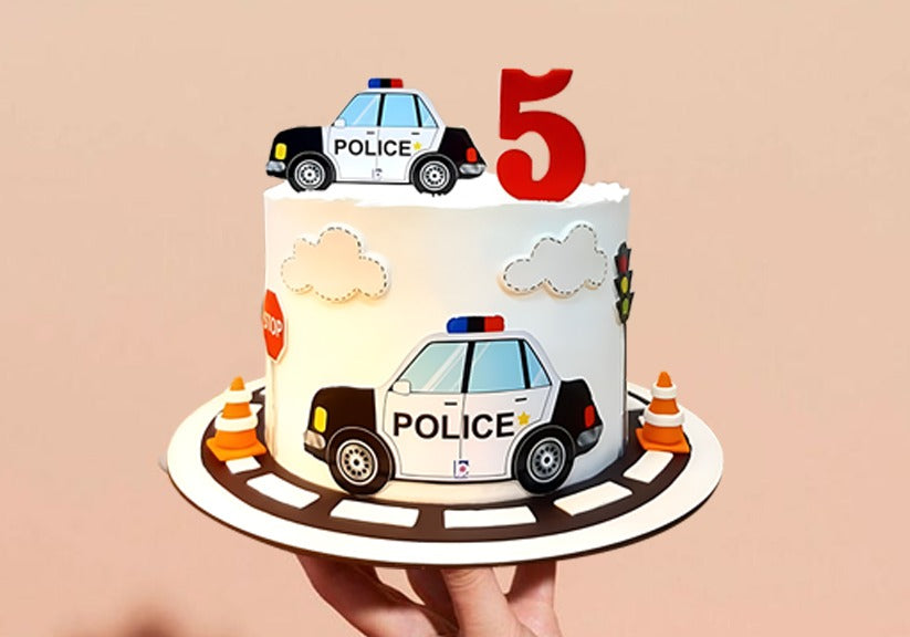 Police Theme Cake
