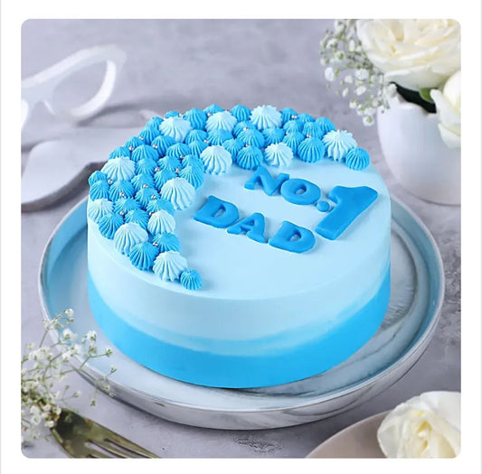 Father's Day No.1 Dad Cake