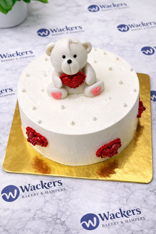 The "Pure Love"  Teddy Cake