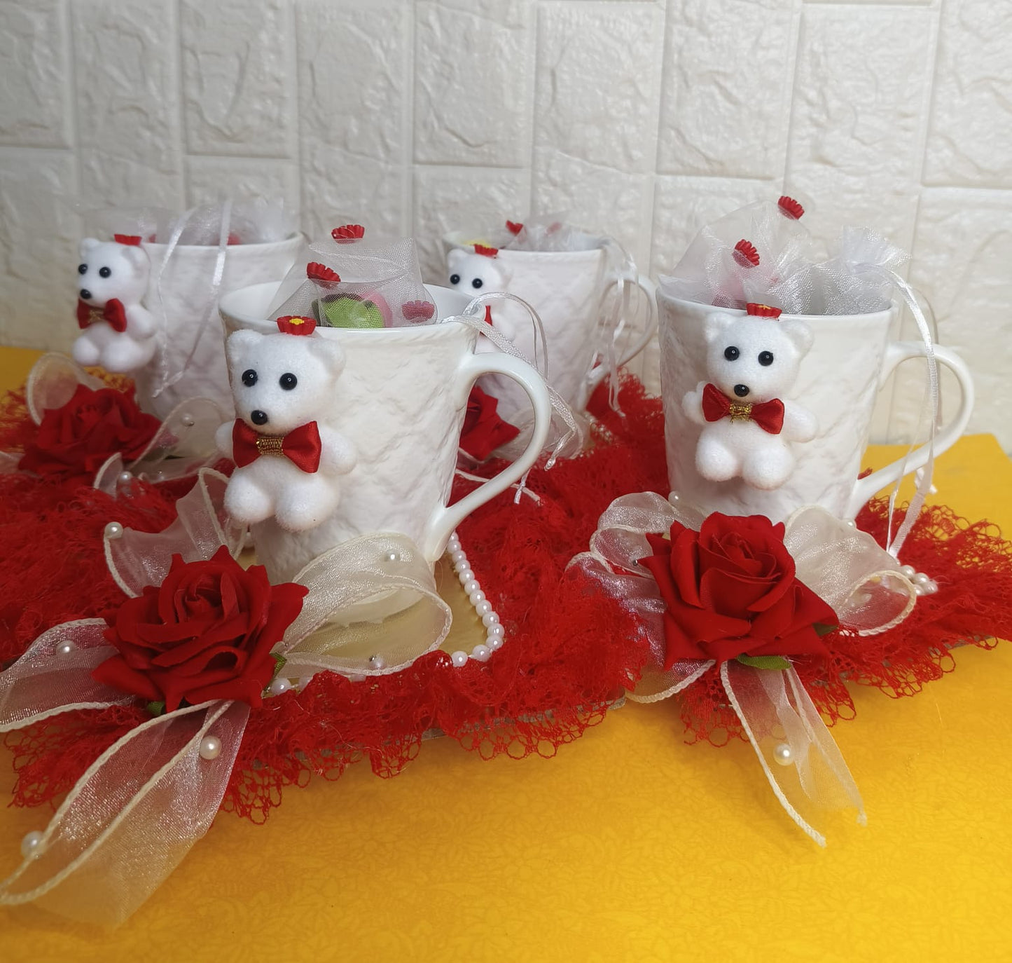 Teddy & heart Truffle mug