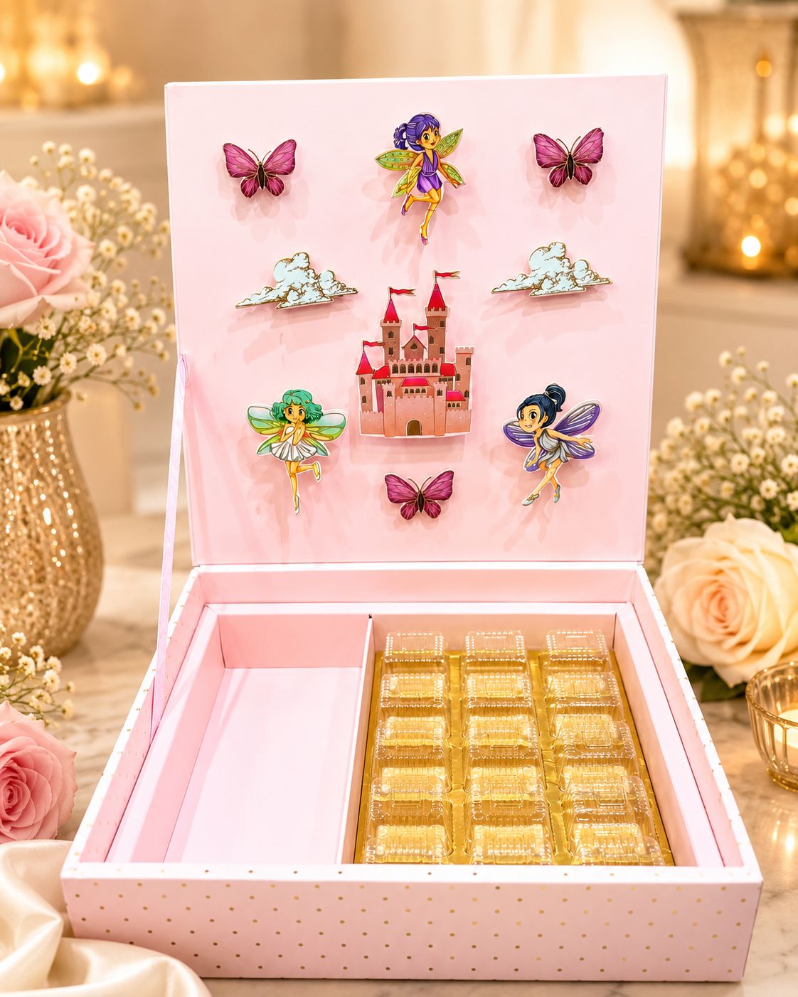 Kids Luxury Gift Box - Enchanted Fairy Castle & Butterfly Theme