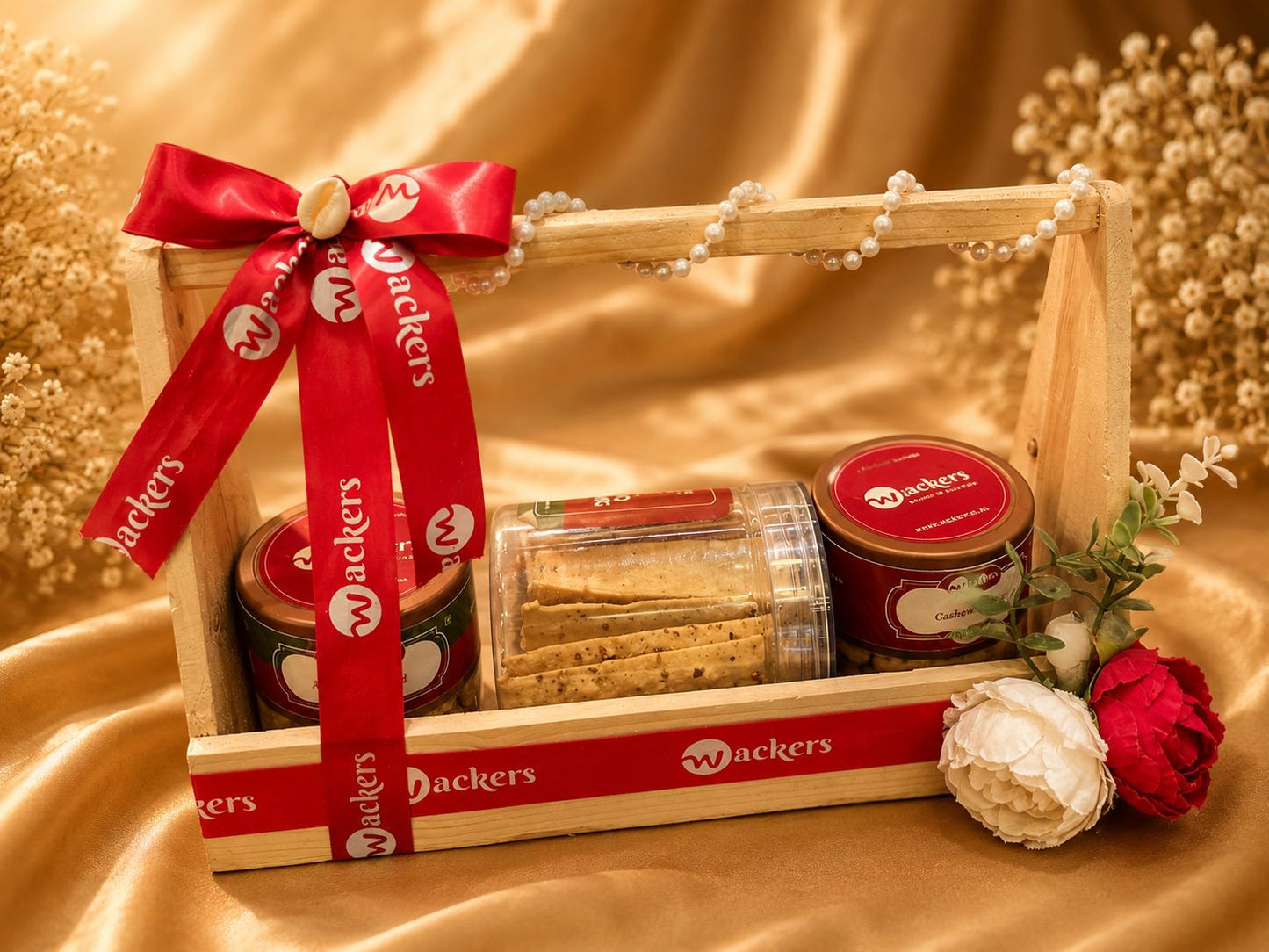 3 Jar Floral Gift Hamper