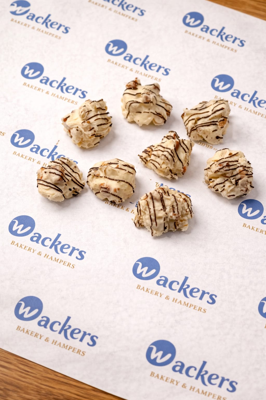 White almond chocolate rock