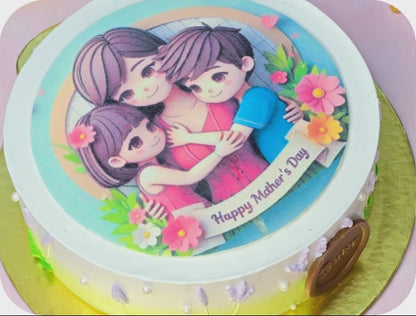 Mother’s Day Soft Truffle Cake