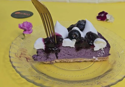 Blueberry Baked Cheesecake