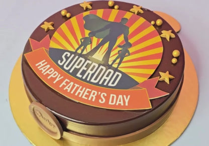 Super Dad Chocolate Truffle Cake